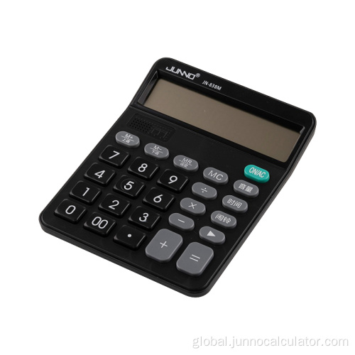 Solar Calculator 838 dual power solar button office business calculator Manufactory